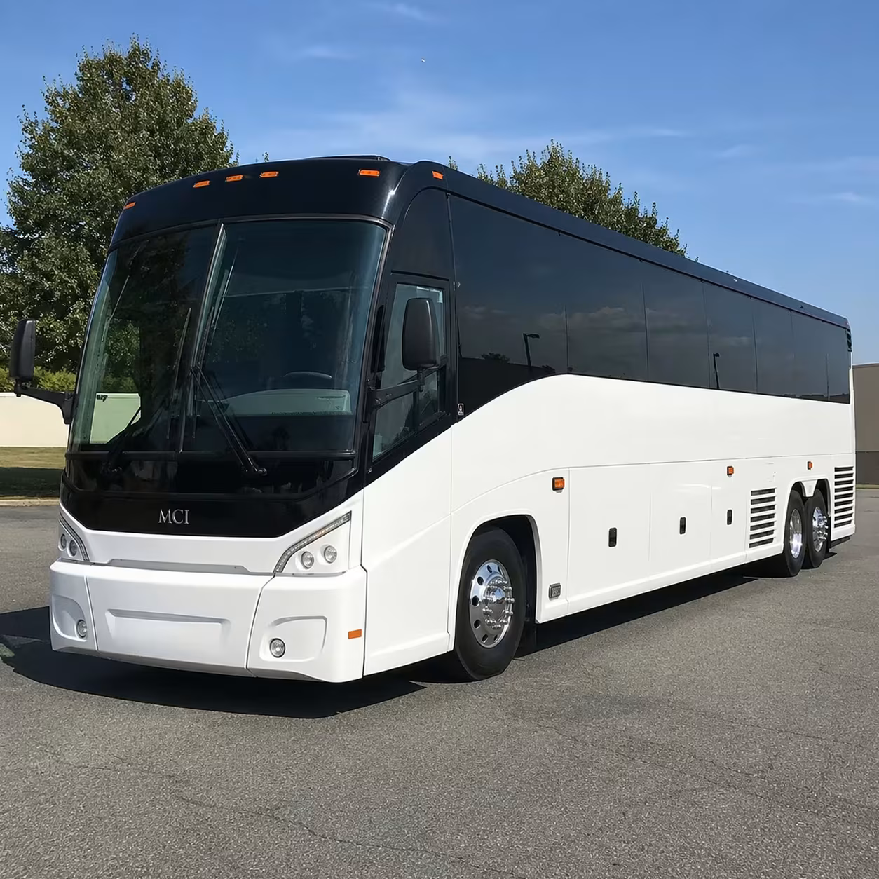 56 passenger charter bus