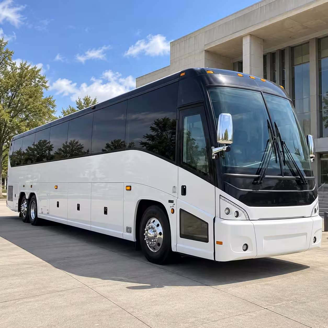 charter bus rentals to elizabeth wedding venues