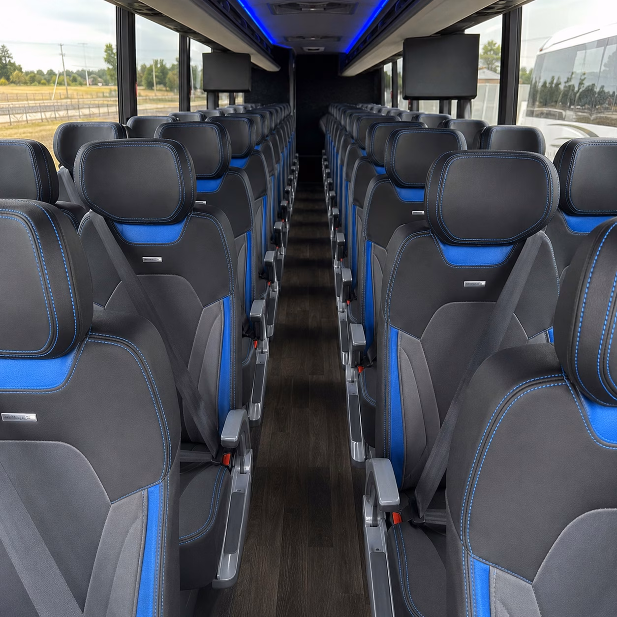 elizabeth 56 passenger charter bus rental