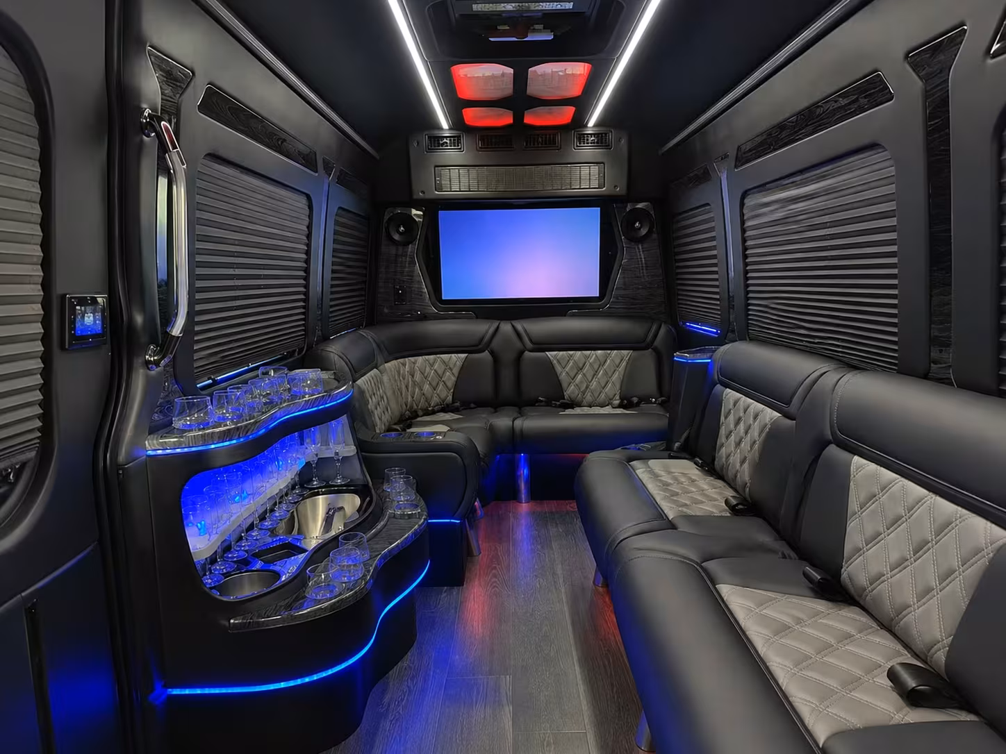 elizabeth wedding bus rentals in every size