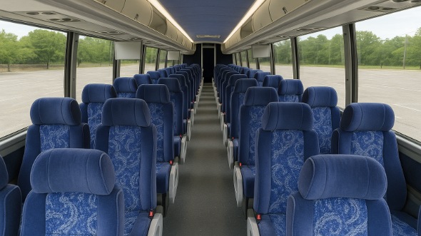 56 passenger charter bus interior elizabeth