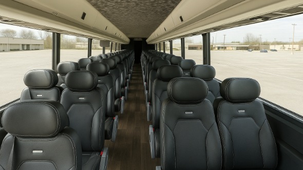 elizabeth 25 passenger minibus inside