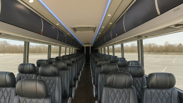 elizabeth 50 passenger charter bus rental
