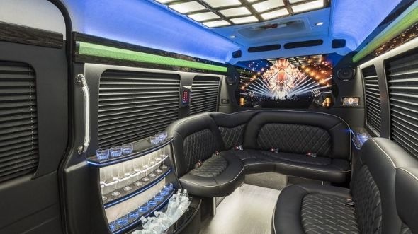 sprinter limo rental interior elizabeth