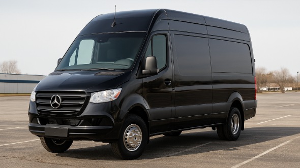 sprinter van with driver elizabeth
